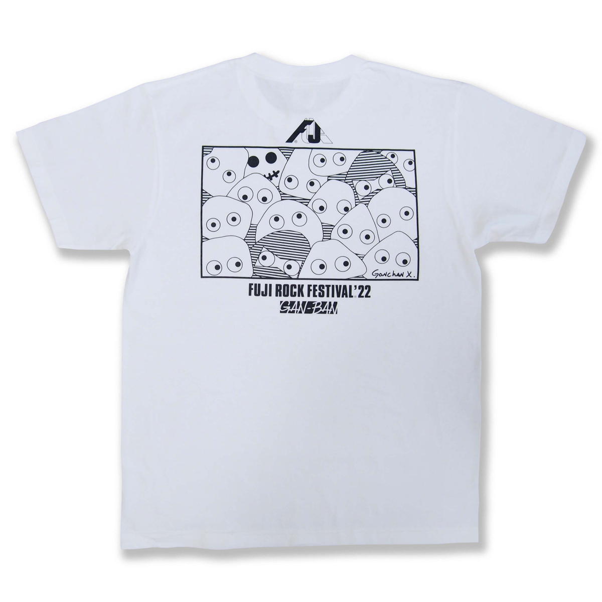 FUJI ROCK FESTIVAL GONCHAN×GAN-BAN T-shirts