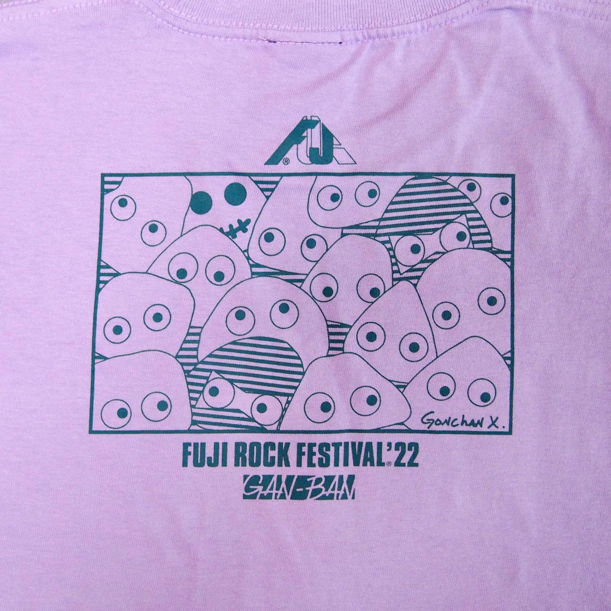 FUJI ROCK FESTIVAL GONCHAN × GAN-BAN Tシャツ(KIDS)