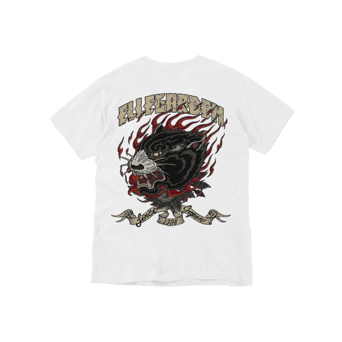 ELLEGARDEN PANTHER T-SHIRT 黒豹 Lサイズ｜メンズ