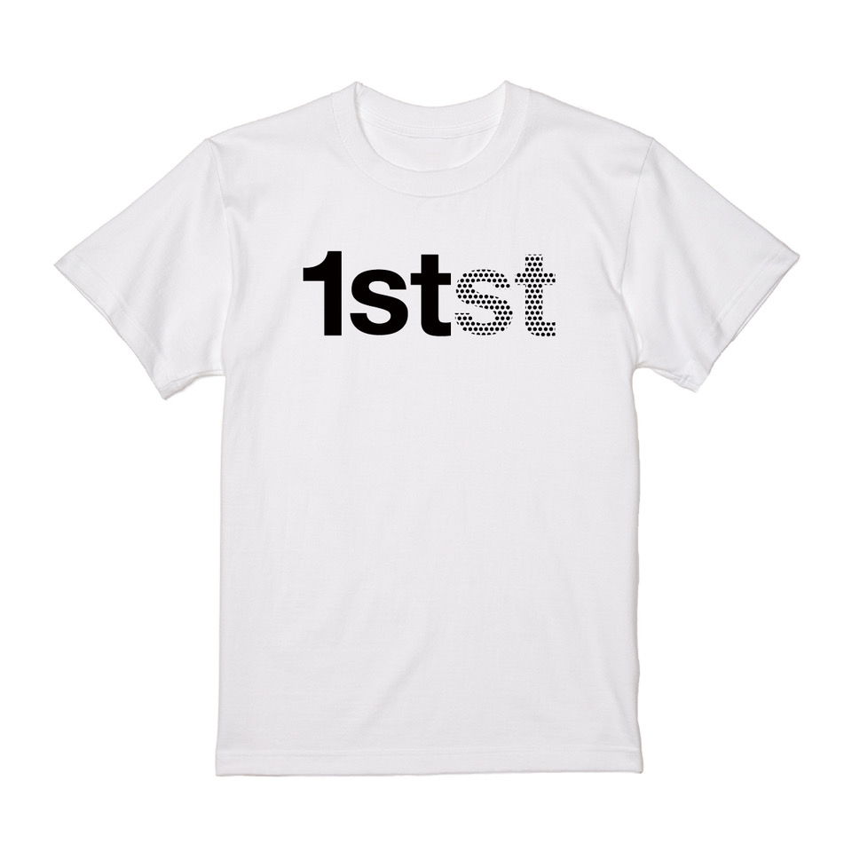 1stst Tシャツ WHITE