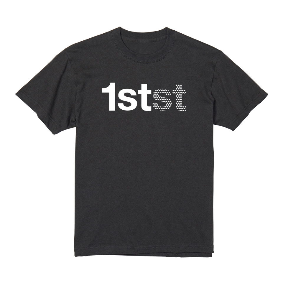 1stst Tシャツ BLACK