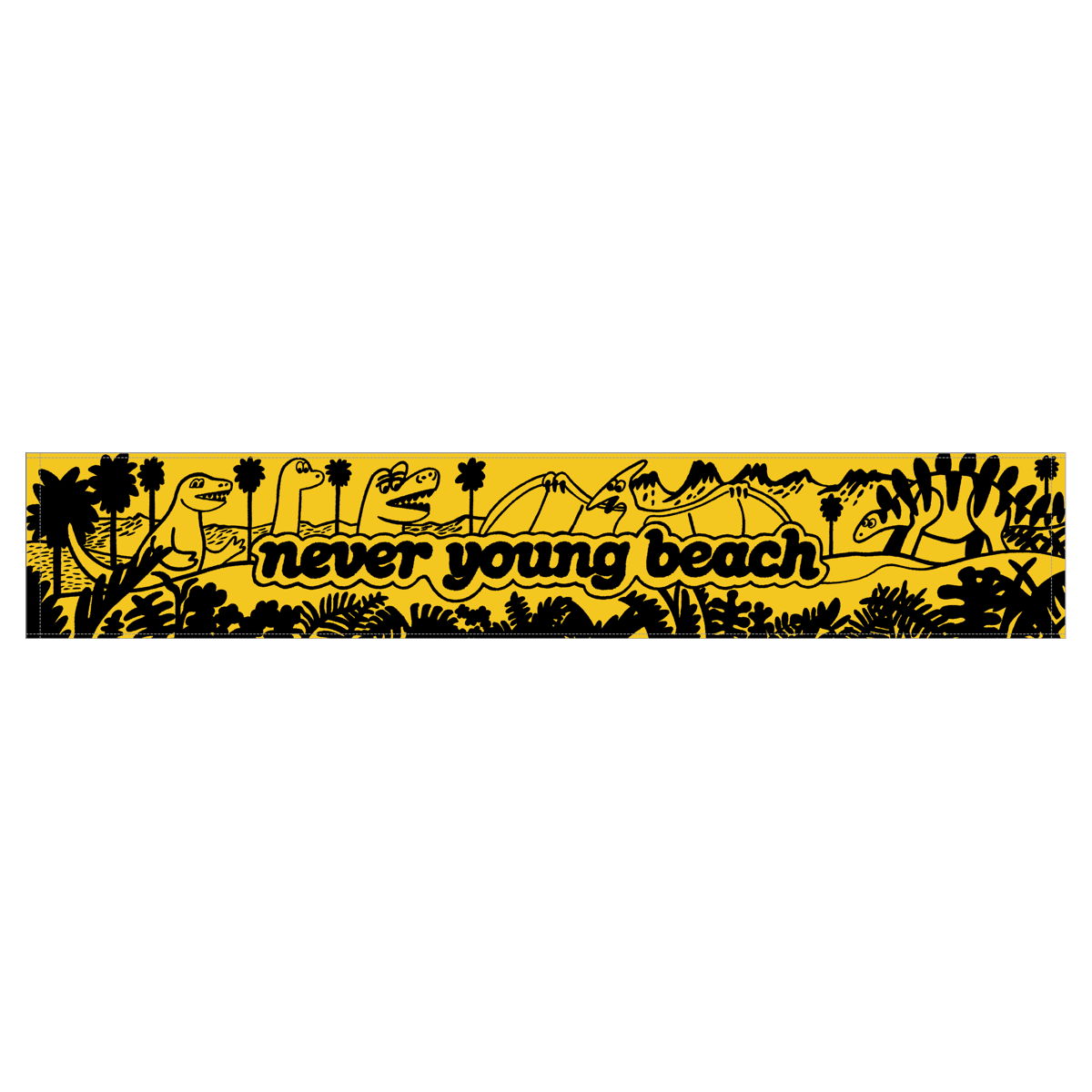Bowling Dinosaurs Towel