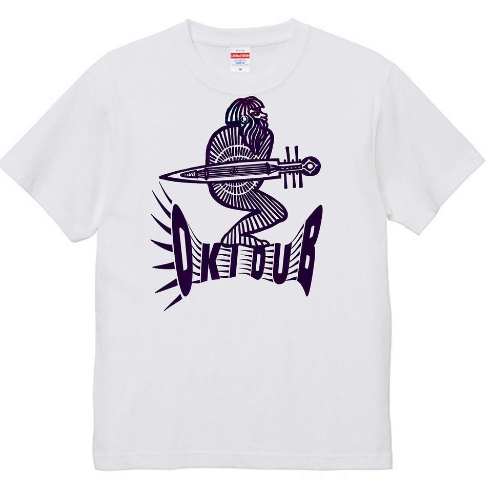 OKI DUB Tシャツ WHITE