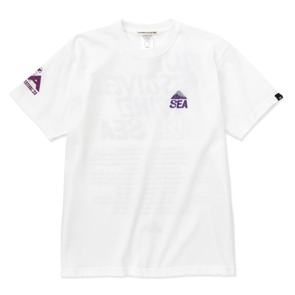 WIND AND SEA FRF S/S TEE WHITE