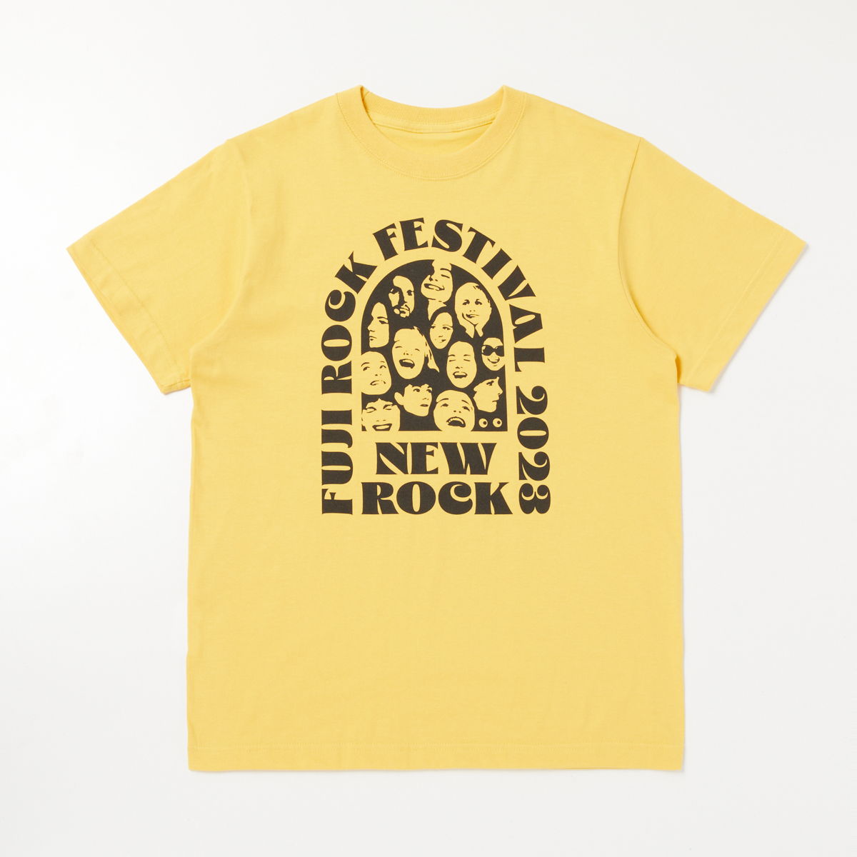 FUJI ROCK'23 NEW ROCK T-shirt（出演者名入りTシャツ）Designed by Super me Inc.