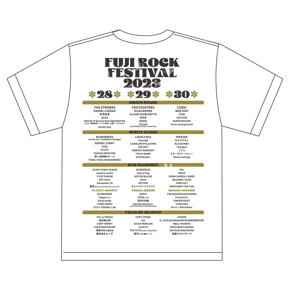 FUJI ROCK FESTIVAL フジロック 2006年 Tシャツ 黒（FUJI ROCK