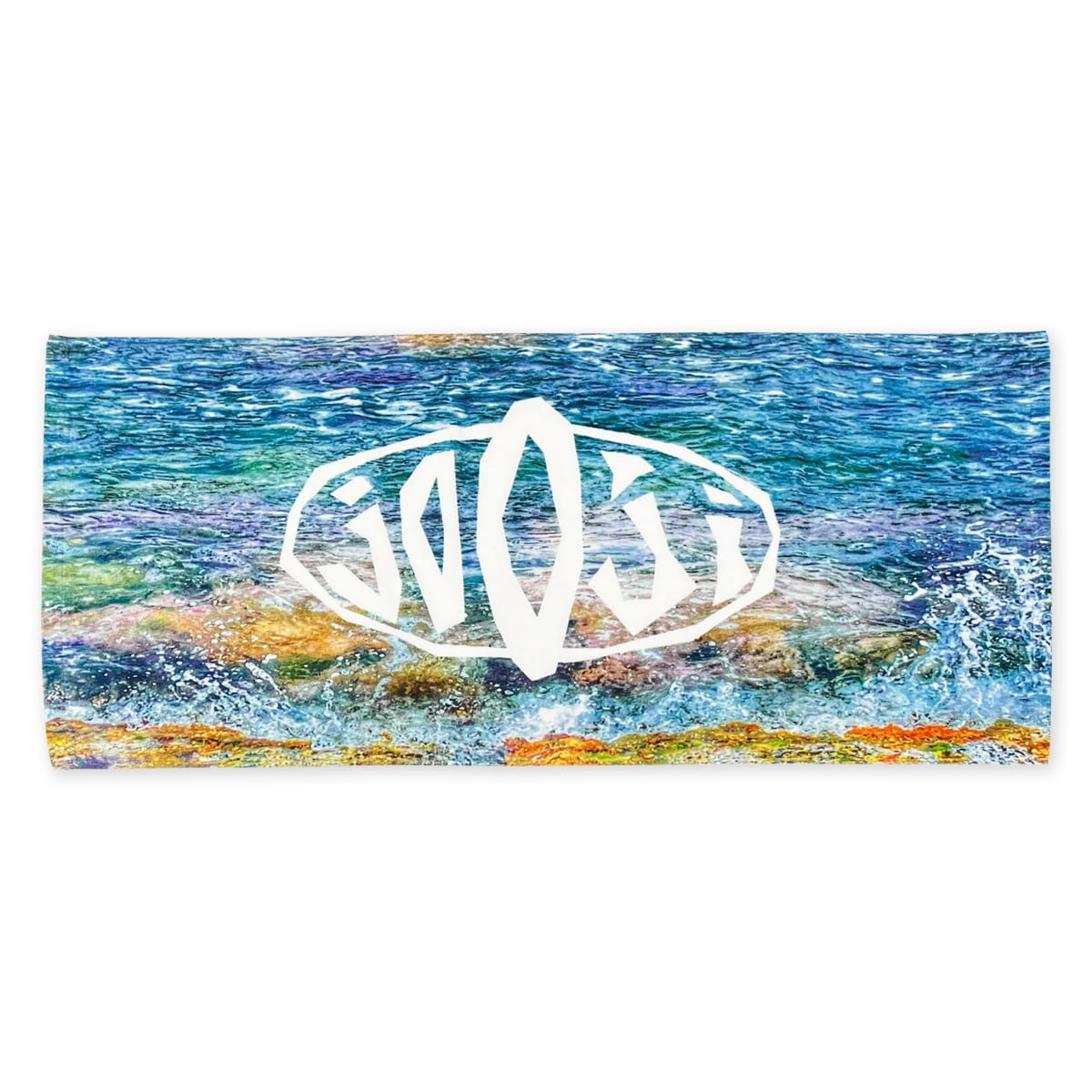 海のタオル