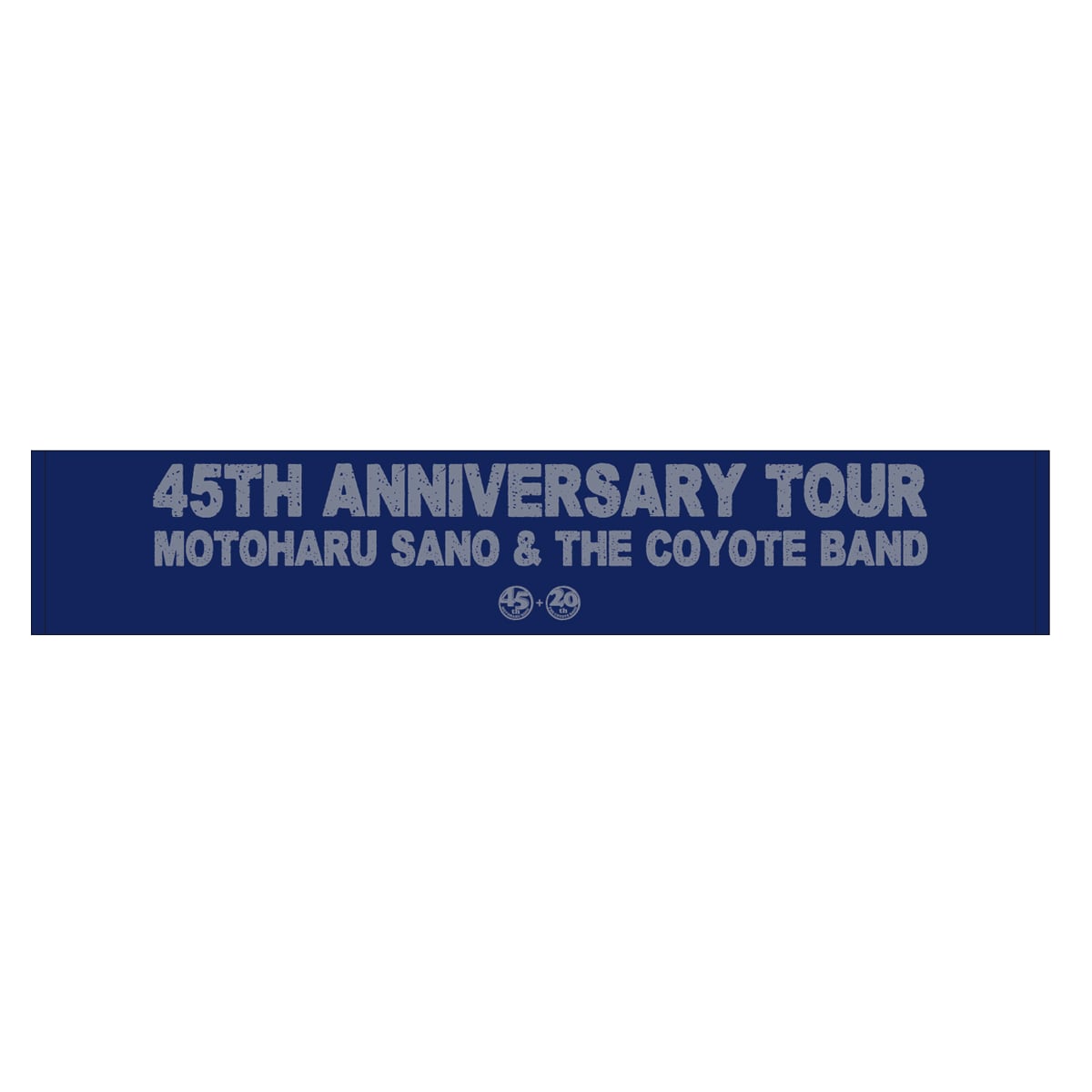 MOTOHARU SANO 45TH ANNIVERSARY TOUR Muffler Towel