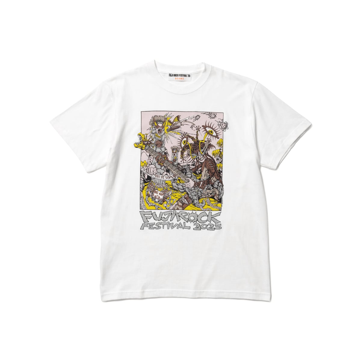 FUJI ROCK FESTIVAL'25 × BEAMS オフィシャルTシャツ Foreverock