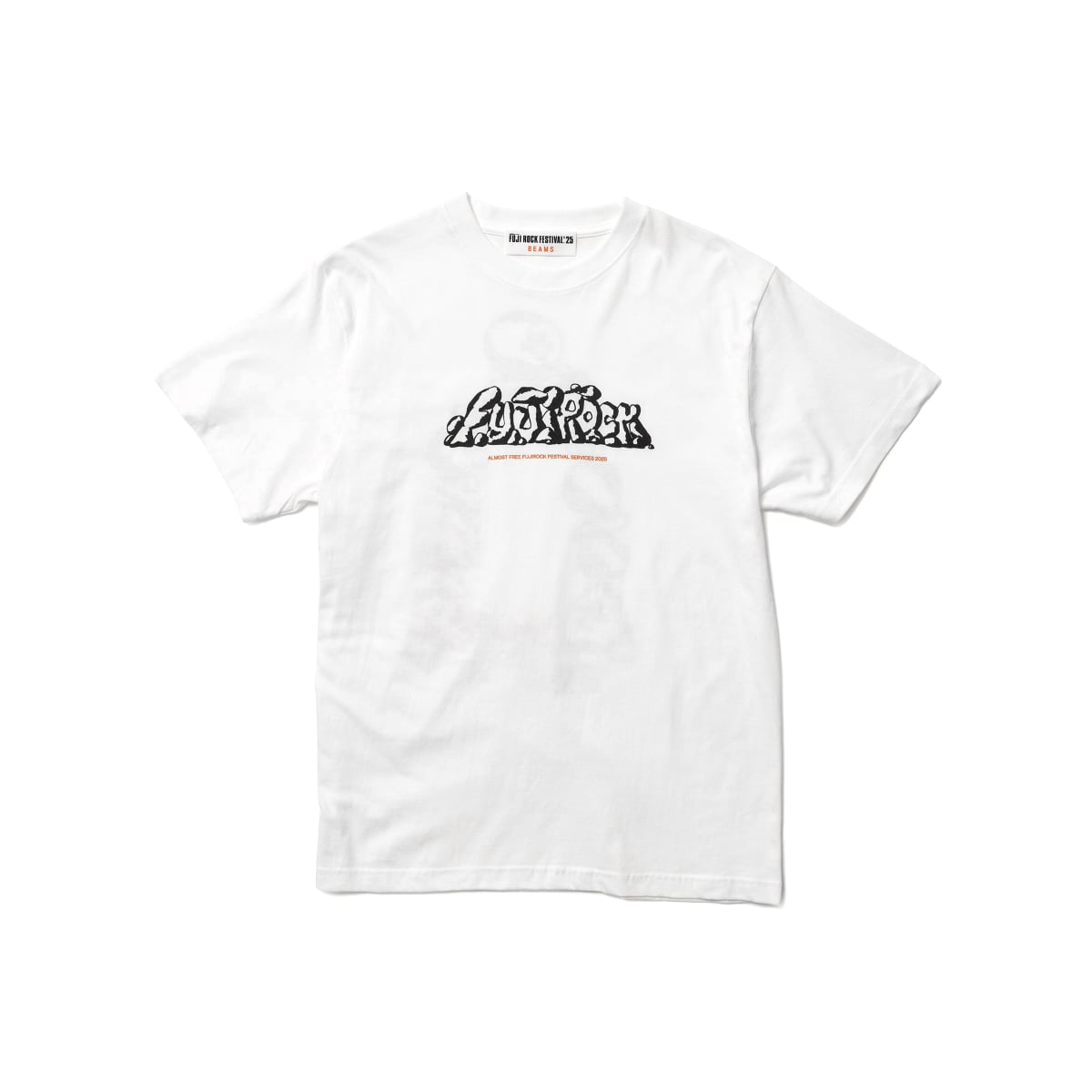 FUJI ROCK FESTIVAL'25 × BEAMS オフィシャルTシャツ FUJI and ROCKS