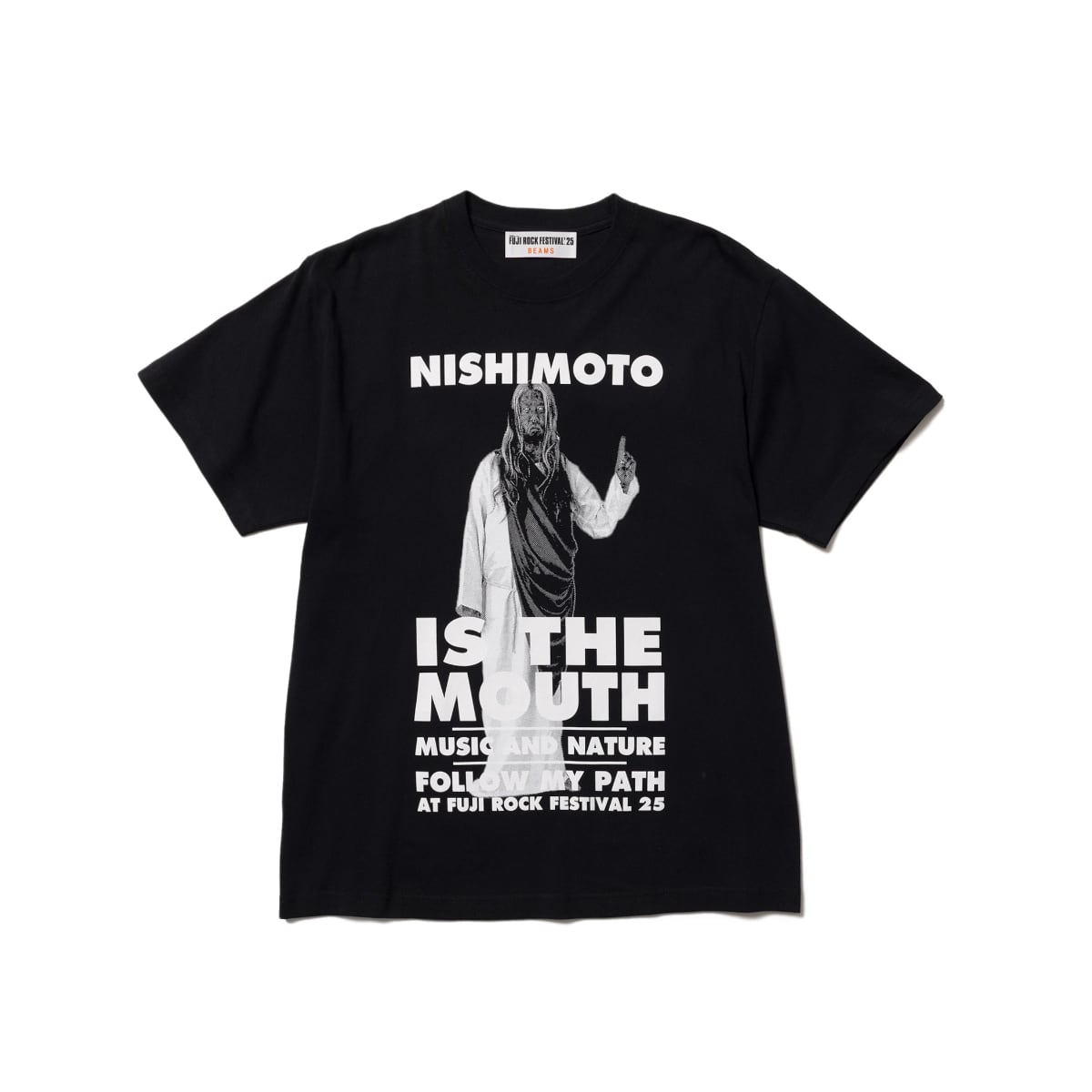 FUJI ROCK FESTIVAL'25 × BEAMS オフィシャルTシャツ MUSIC