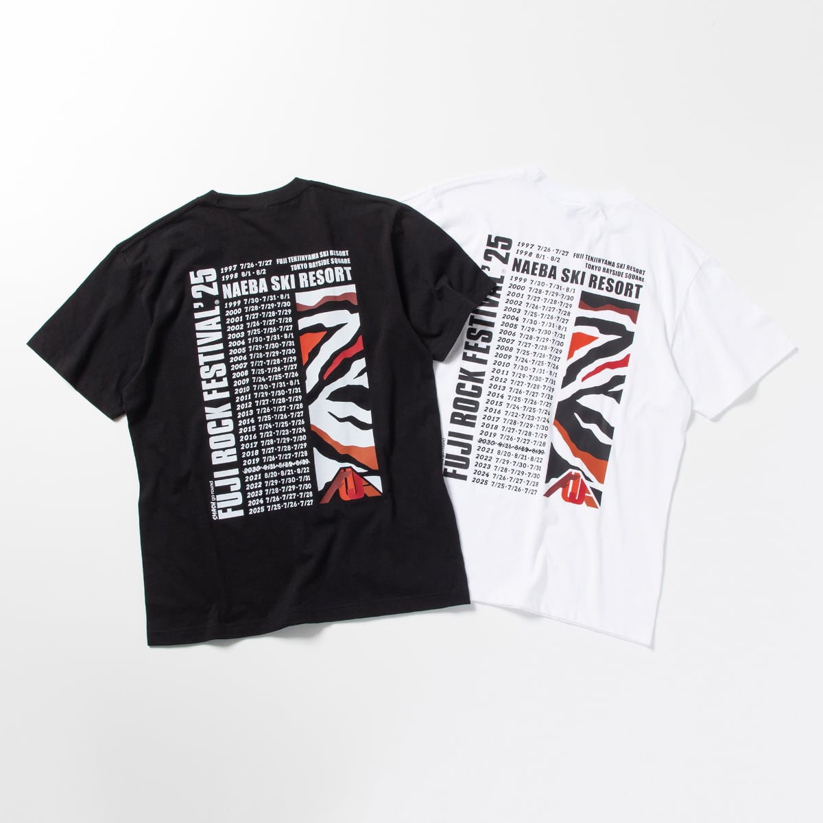 FUJI ROCK '25 ヒストリーＴシャツ