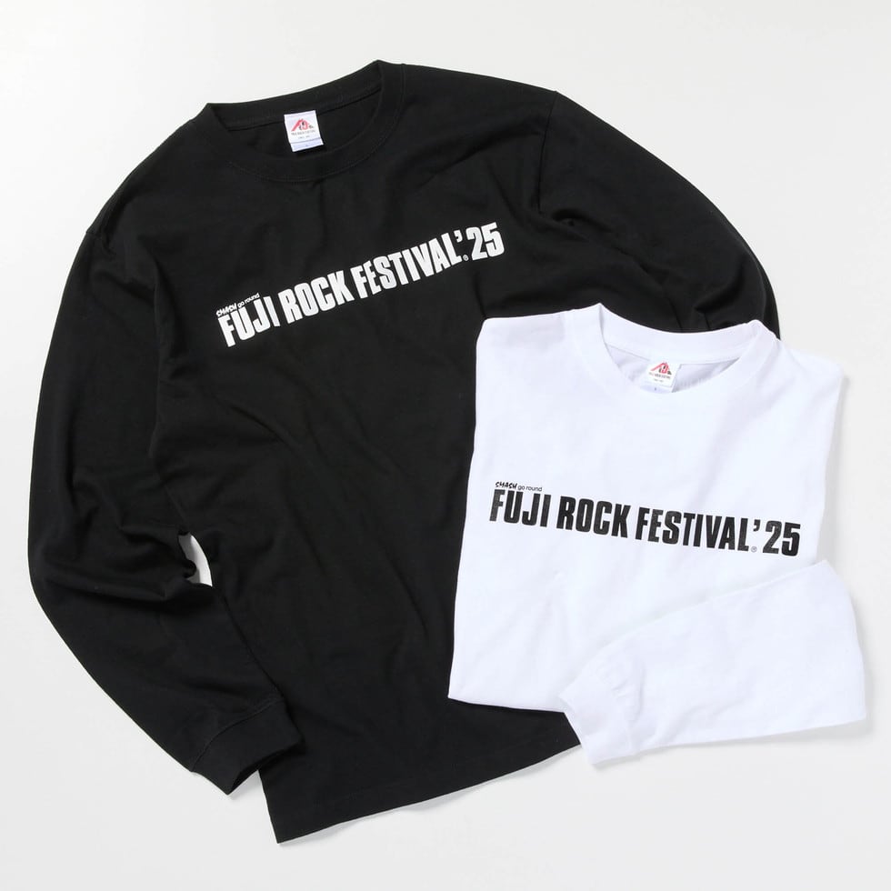 FUJI ROCK '25 LOGO ロングスリーヴTシャツ