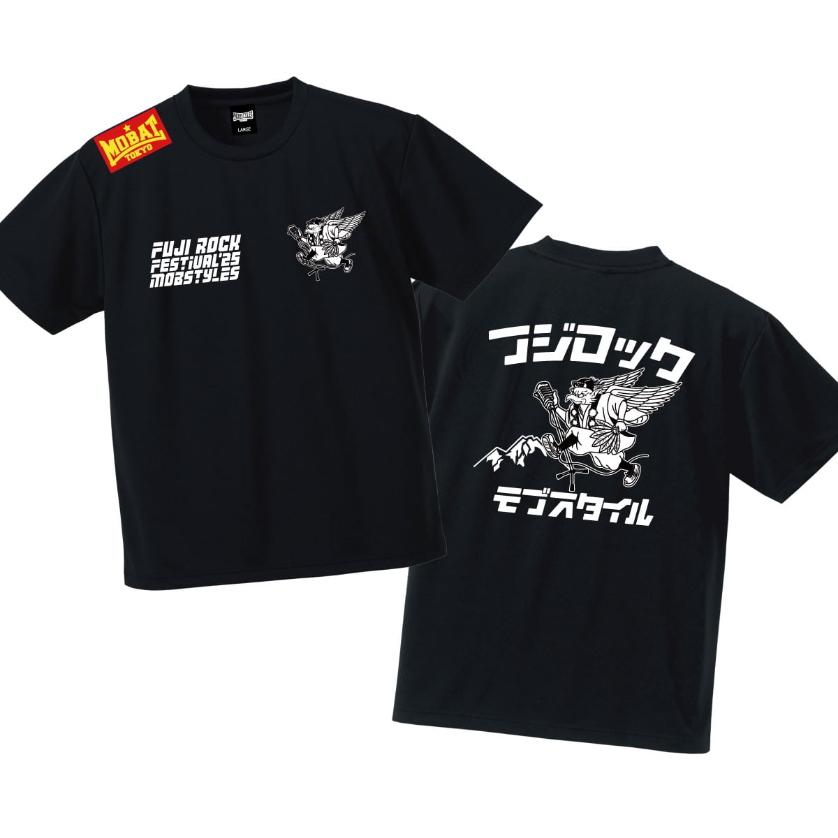 FUJI ROCK '25 × MOBSTYLES DRY Tee 
	              style=