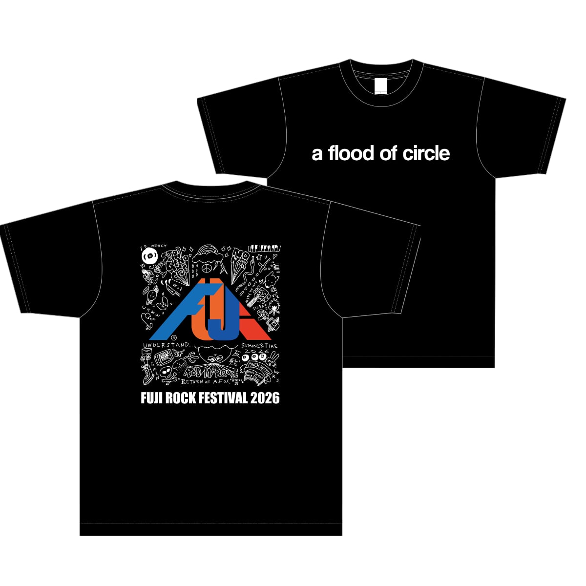 AFOC × FUJI ROCK'26 Tシャツ