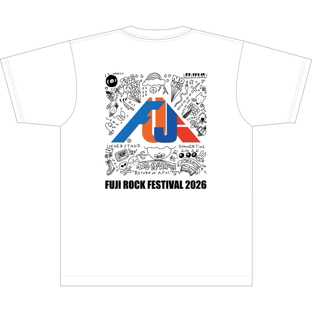 AFOC × FUJI ROCK'26 Tシャツ