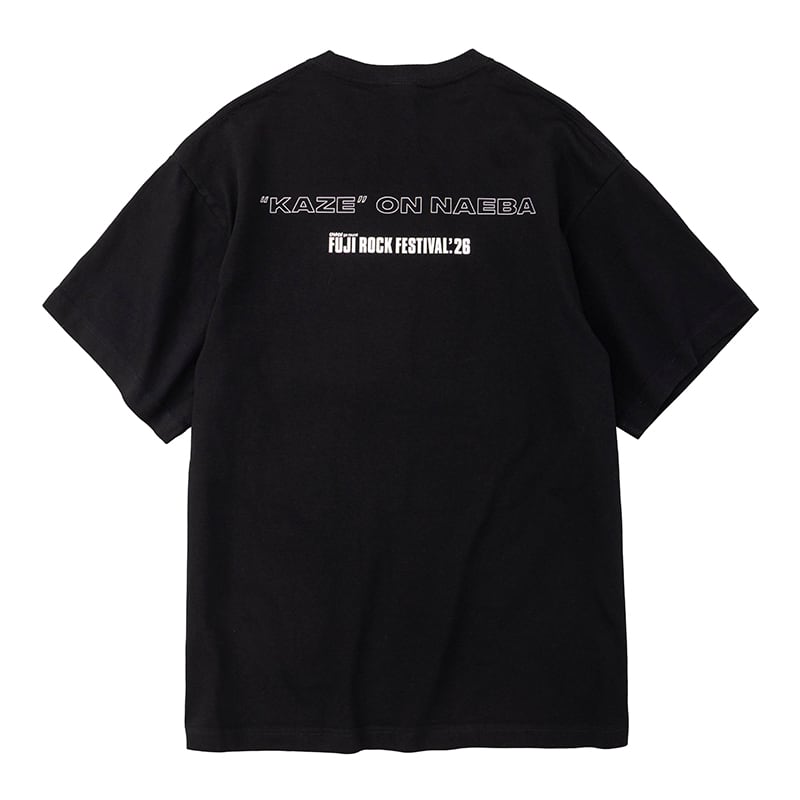 Fujii Kaze x Fuji Rock '26 Official Collaboration T-shirt (BLACK)