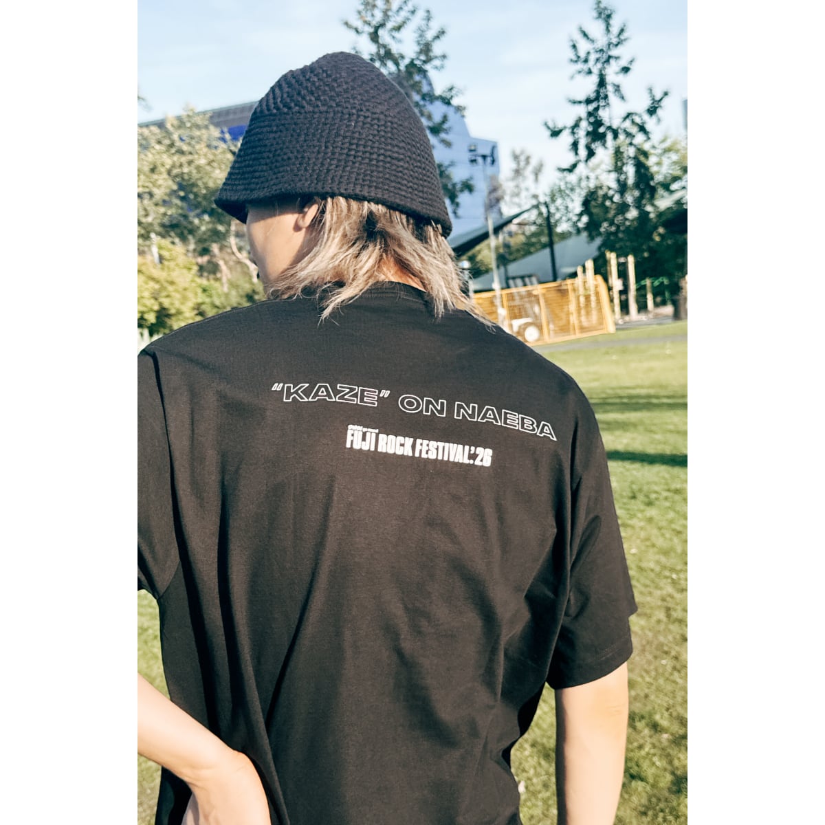Fujii Kaze x Fuji Rock '26 Official Collaboration T-shirt (BLACK)