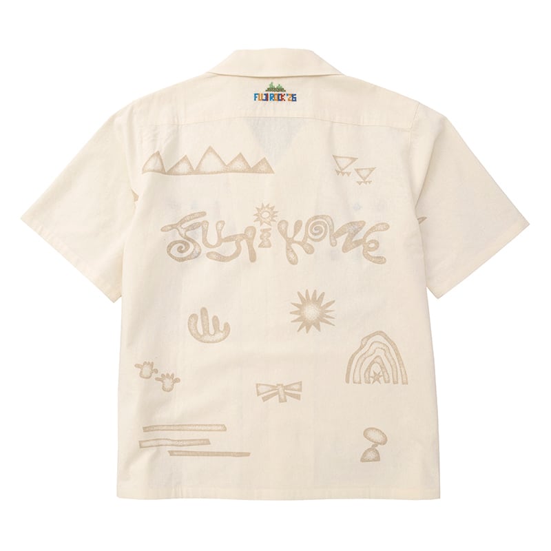 Fujii Kaze x Fuji Rock '26 Official Collaboration Shirt (IVORY)
