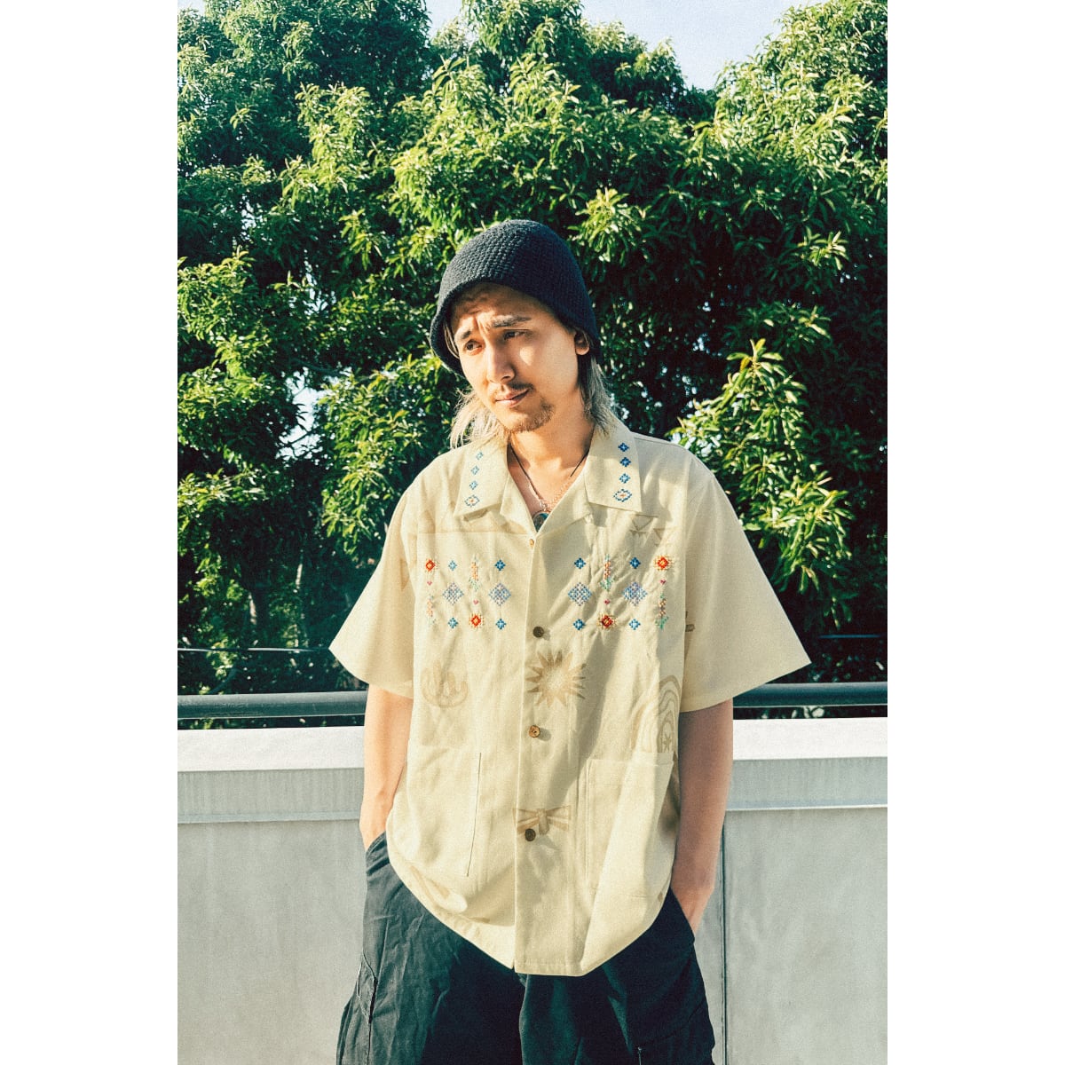 Fujii Kaze x Fuji Rock '26 Official Collaboration Shirt (IVORY)