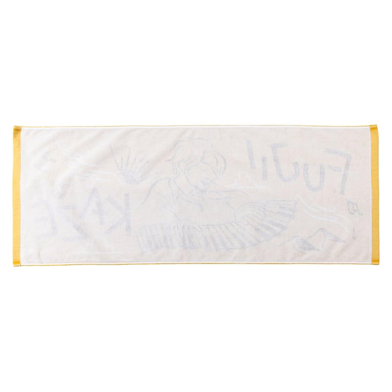 Fujii Kaze x Fuji Rock '26 Official Collaboration Towel (YELLOW)