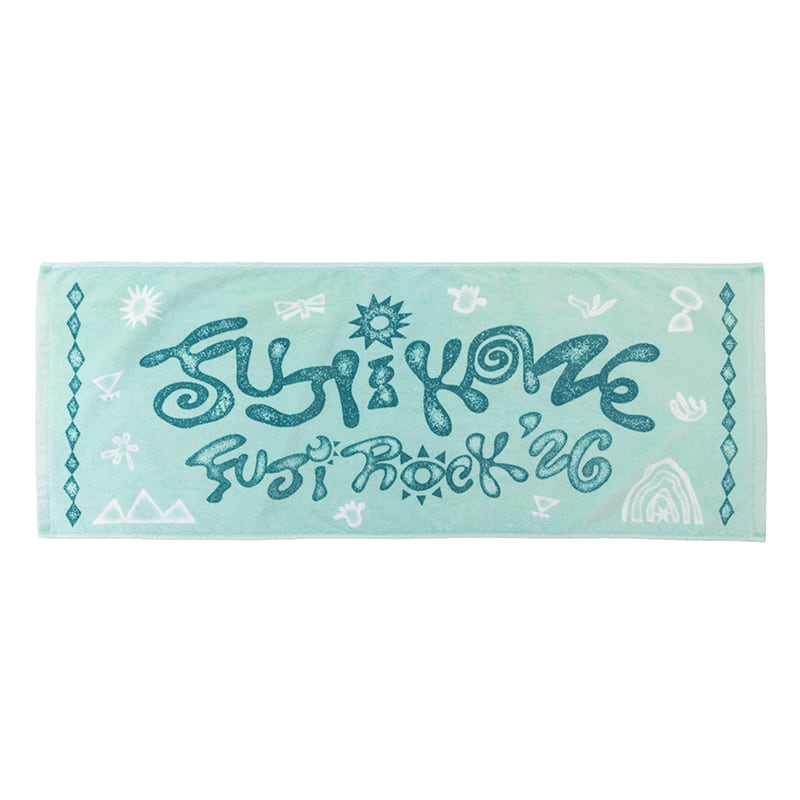 Fujii Kaze x Fuji Rock '26 Official Collaboration Towel (GREEN)
