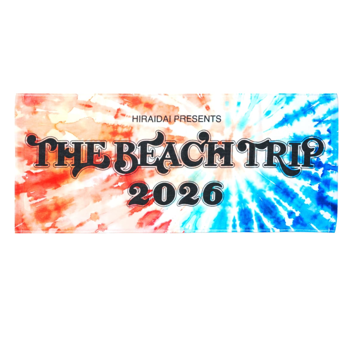 THE BEACH TRIP 2026 Tie Dye TOWEL