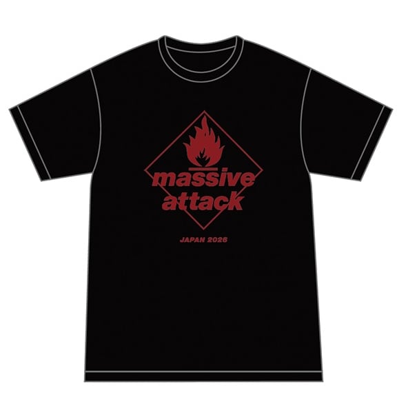新品 Massive Attack 2018年来日公演Tシャツ フジロック フジロックフェスティバル '26会場販売グッズ一覧 | FUJI ROCK