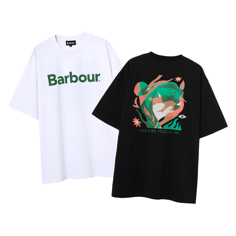 Barbour × FUJI ROCK Tシャツ