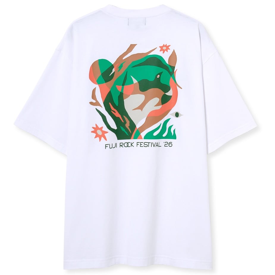 Barbour × FUJI ROCK Tシャツ