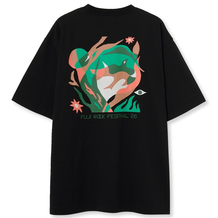 Barbour × FUJI ROCK Tシャツ
