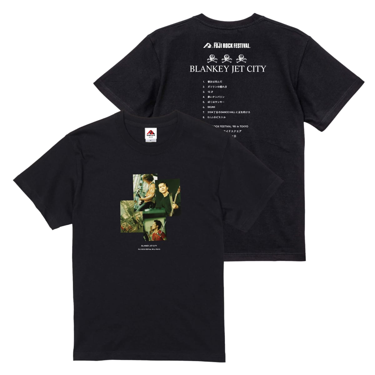 BJC フジロック コラボTシャツ ブラック 【XL】 ブランキージェットシティ フジロックフェスティバル '26会場販売グッズ一覧 | FUJI ROCK