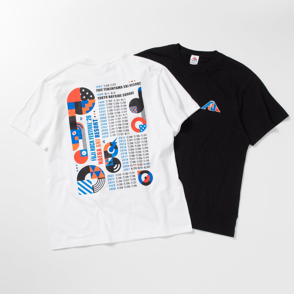 FUJI ROCK '26 ヒストリーＴシャツ