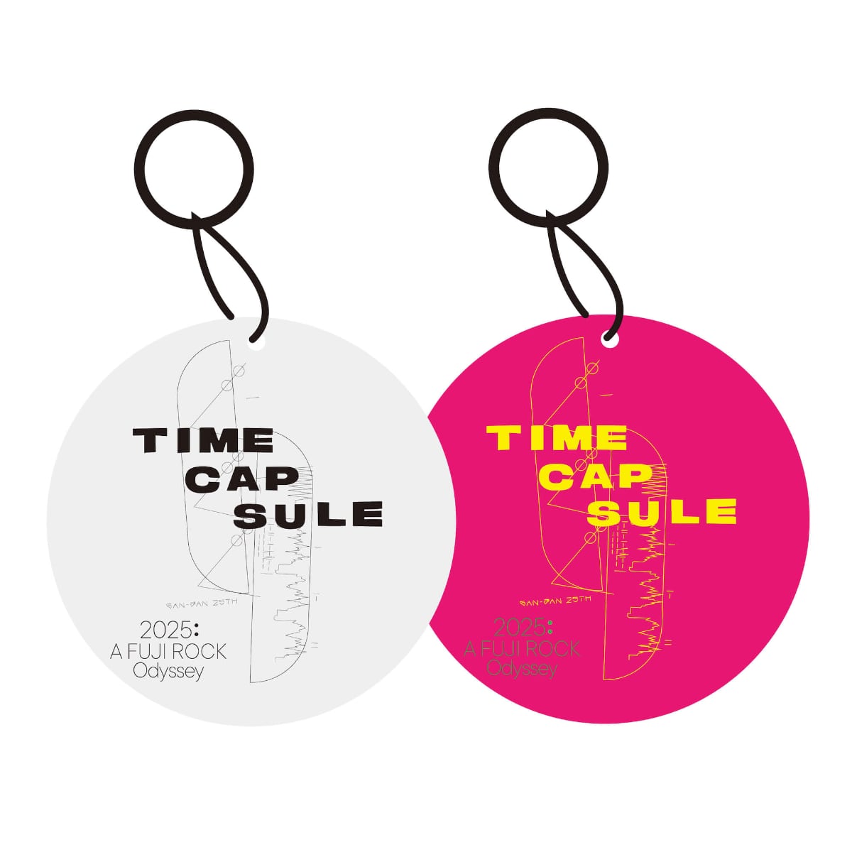 TIME CAPSULE LOGO キーホルダー