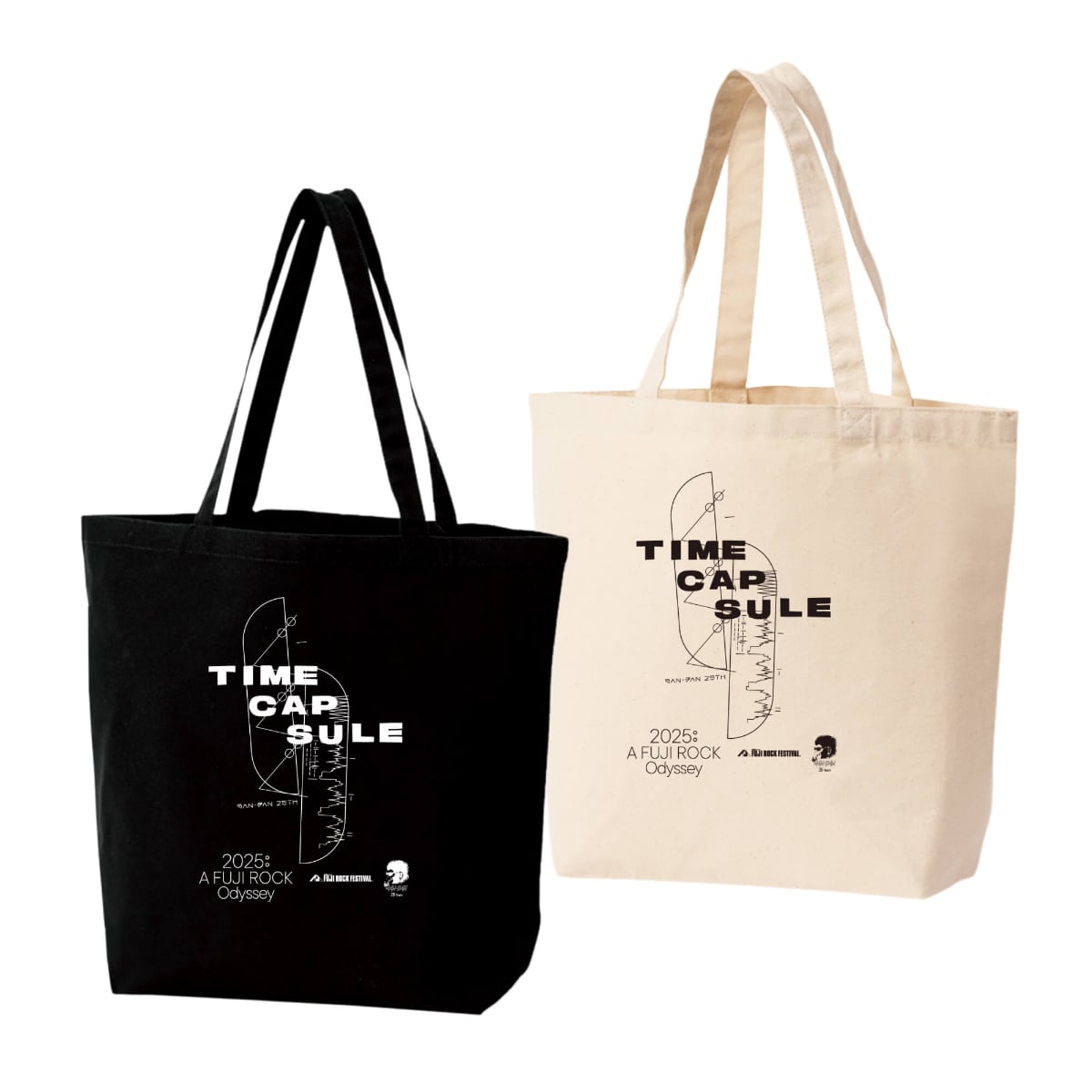TIME CAPSULE LOGO トートバック