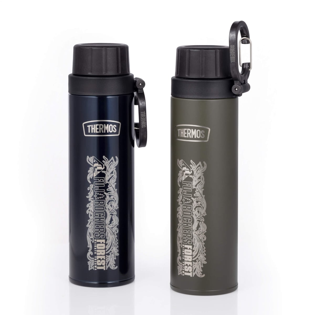フジロックの森×THERMOS コラボマグボトル 保冷炭酸飲料ボトル