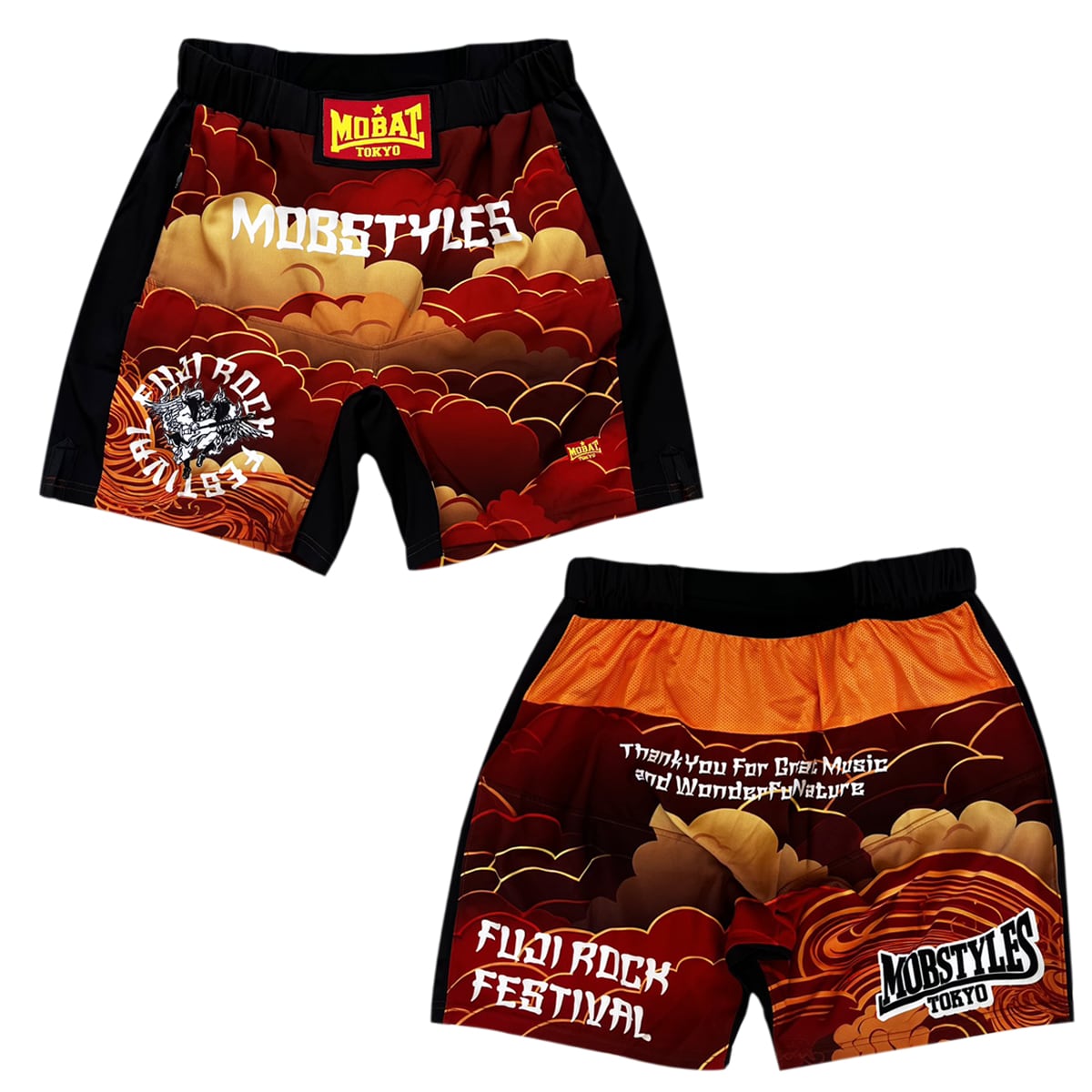 FUJI FUJI ROCK '25 × MOBSTYLES MOSH PANTS