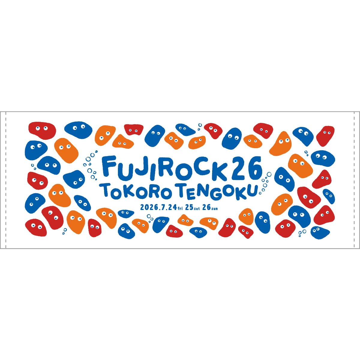 FUJI ROCK 26 × TOKORO TENGOKU TOWEL
